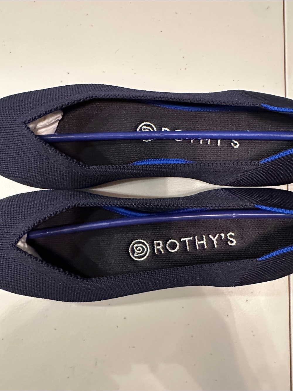 Rothy's Navy Knit Flats - Picture 3 of 3